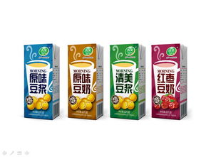上海 清美豆浆 包装盒设计